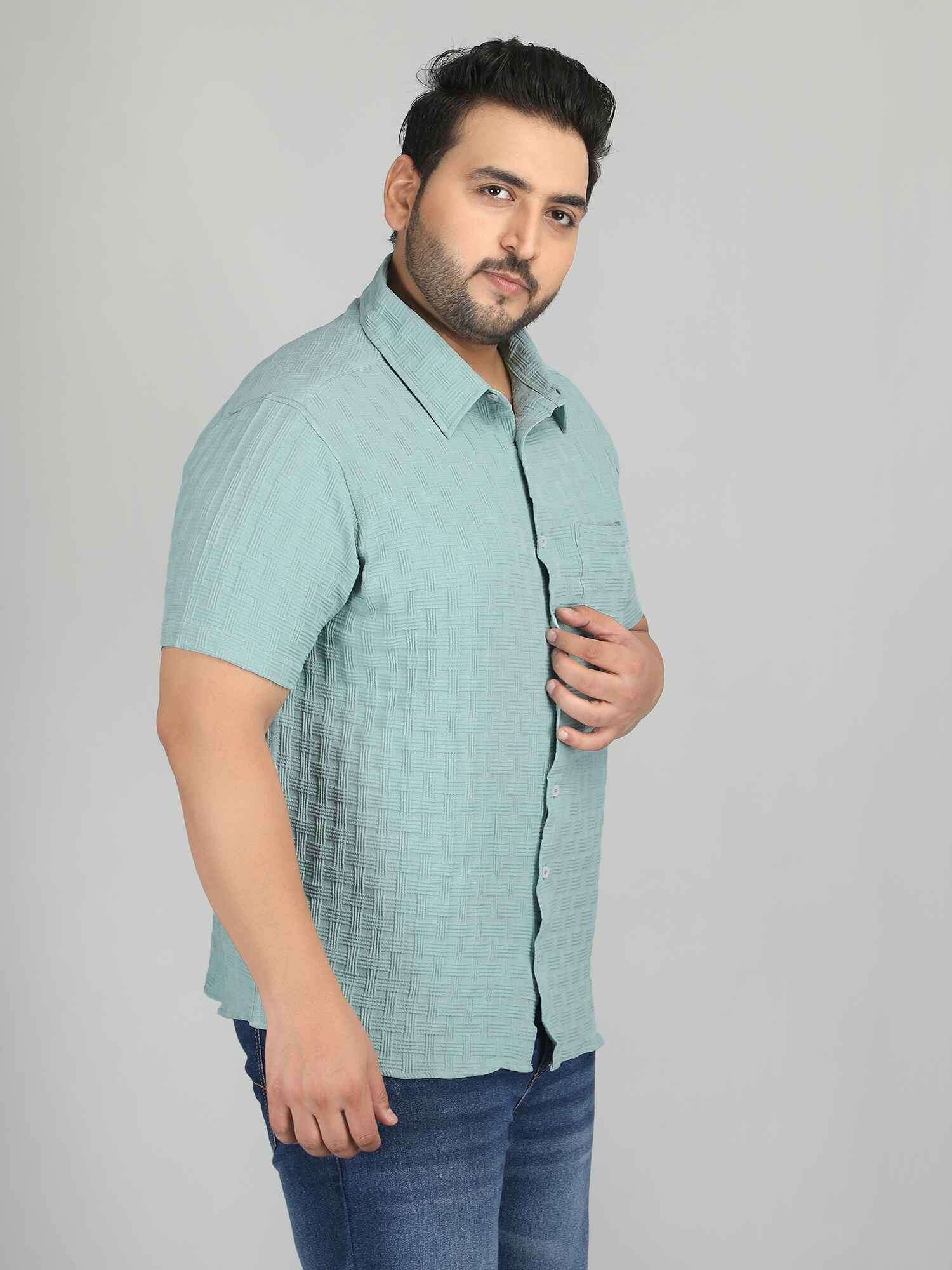 قميص رجالي بمقاس عادي مقاس XL Wear - ملابس كاجوال أساسية لكل خزانة ملابس - CLORY
