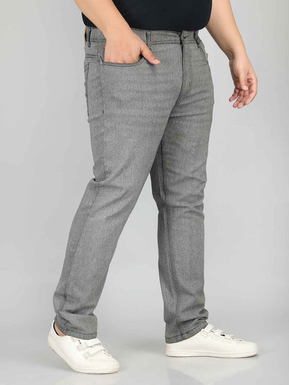 XL वियर प्लश साइज़ डेनिम पुरुषों के लिए एसिड वॉश - ZIPPY