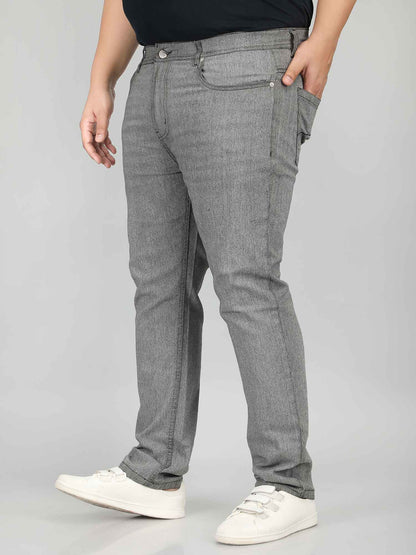 XL वियर प्लश साइज़ डेनिम पुरुषों के लिए एसिड वॉश - ZIPPY