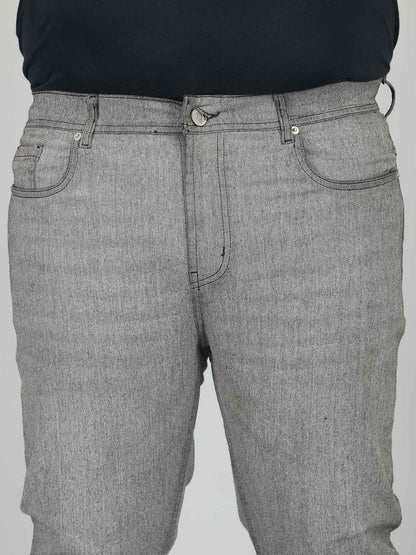 XL वियर प्लश साइज़ डेनिम पुरुषों के लिए एसिड वॉश - ZIPPY