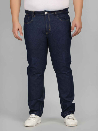 XL वियर प्लश साइज़ डेनिम पुरुषों के लिए रॉ वॉश - FRISK