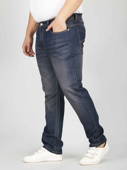 XL वियर प्लश साइज़ डेनिम पुरुषों के लिए एंजाइम वॉश - क्विल्ट