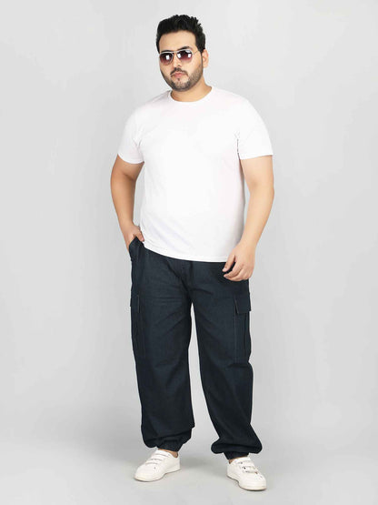 XL वियर लूज़ फिट जॉगर्स पुरुषों के लिए आरामदायक आरामदायक स्वेटपैंट इलास्टिक कमरबंद के साथ - DROVE