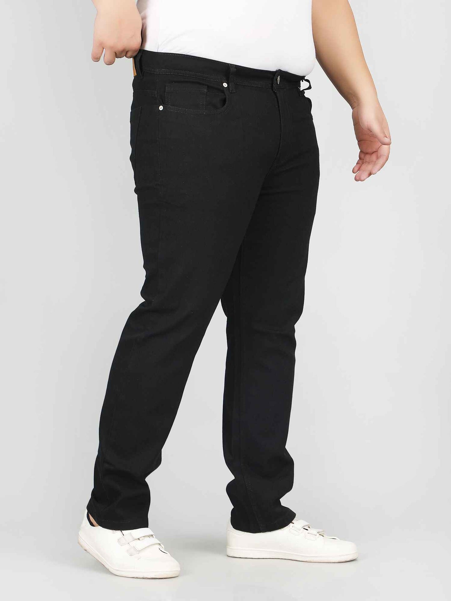 XL वियर प्लश साइज़ डेनिम पुरुषों के लिए रॉ वॉश - QUIPY