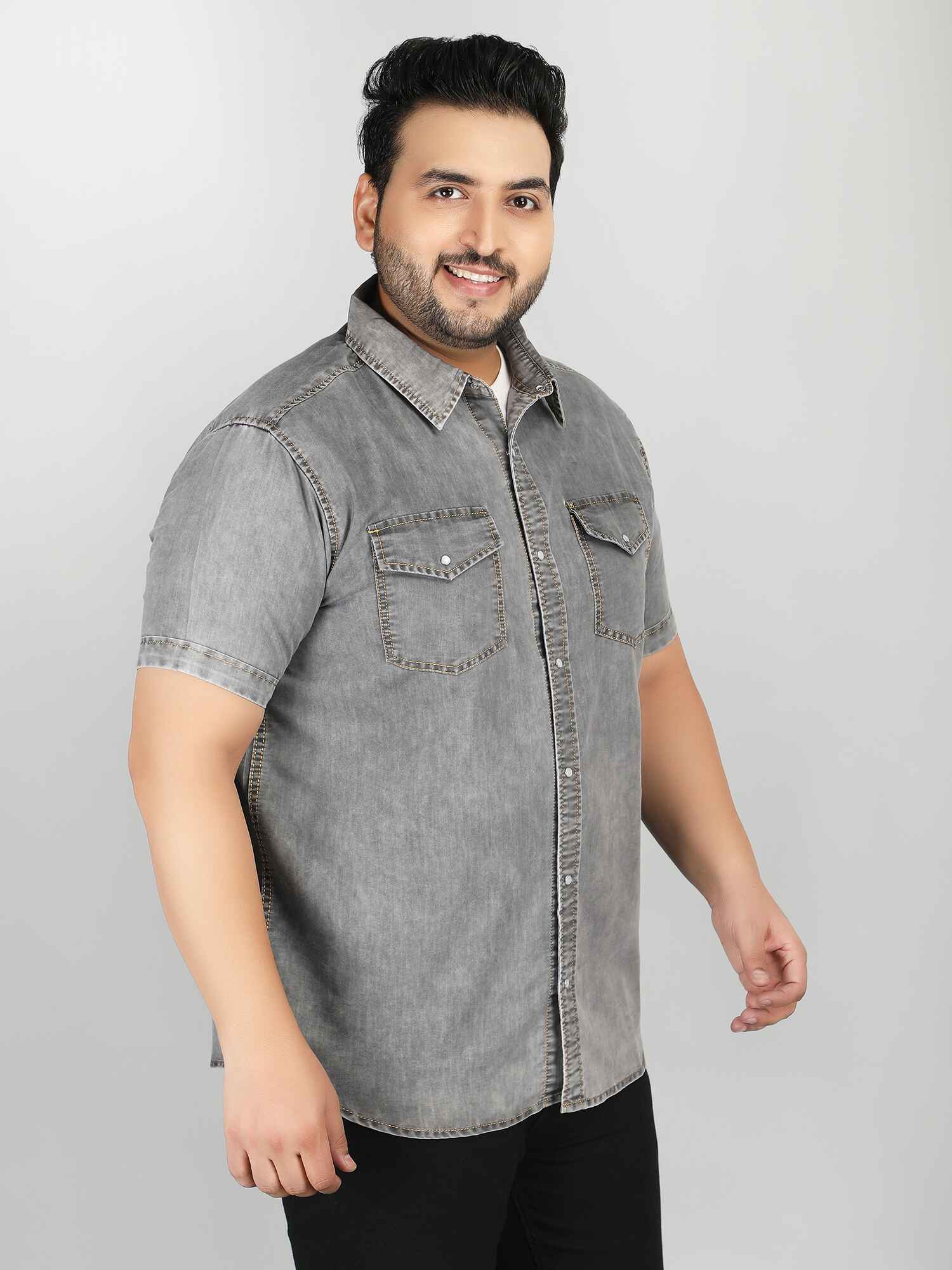 قميص جينز بمقاس XL Wear فخم - ORBIT