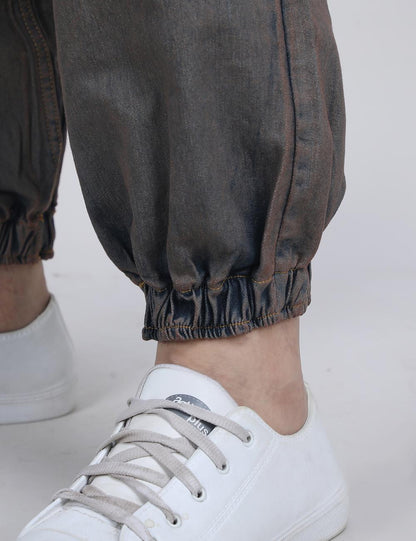 XL वियर लूज़ फिट जॉगर्स पुरुषों के लिए आरामदायक आरामदायक स्वेटपैंट इलास्टिक कमरबंद के साथ - PLUSH