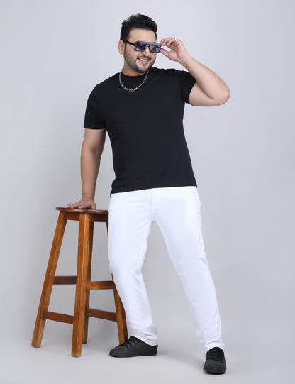 XL वियर प्लश साइज़ डेनिम पुरुषों के लिए एसिड वॉश - ZIPPY