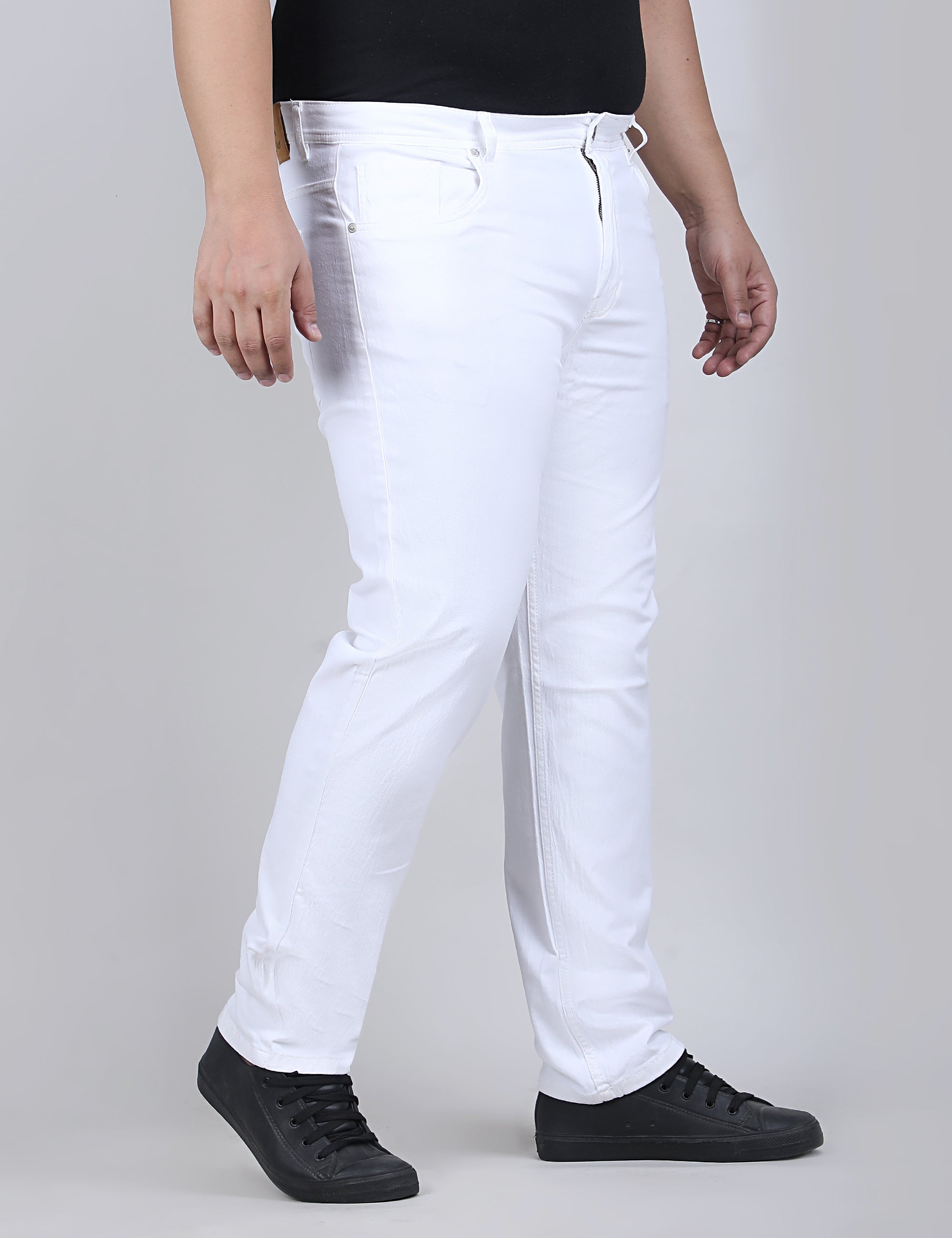 بنطلون جينز رجالي مقاس XL قابل للغسيل بالحامض - ZIPPY