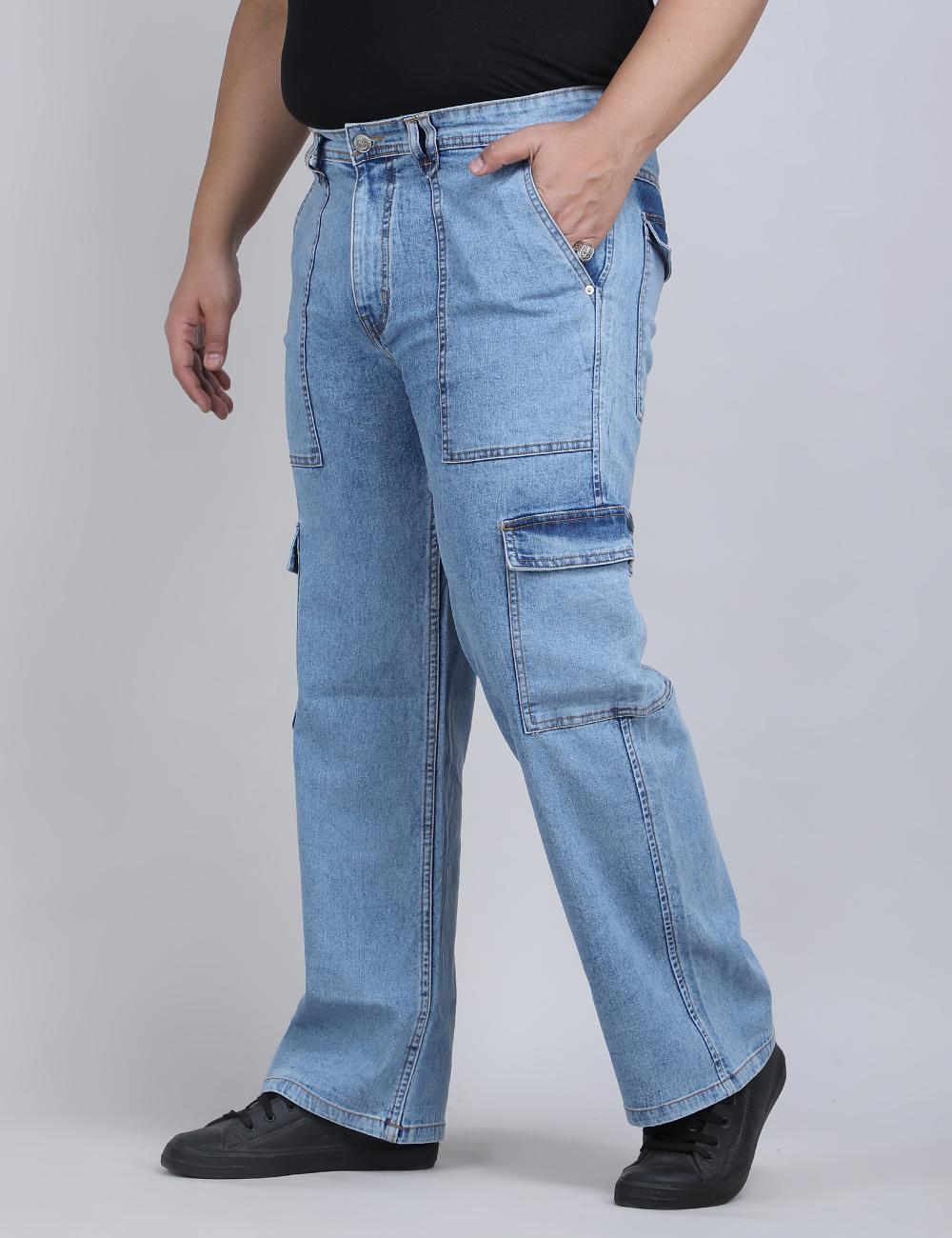 XL वियर लूज़ फिट जॉगर्स पुरुषों के लिए आरामदायक आरामदायक स्वेटपैंट इलास्टिक कमरबंद के साथ - PLUSH