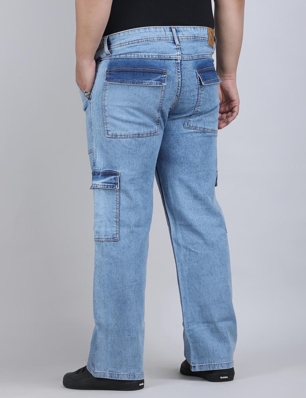 XL वियर लूज़ फिट जॉगर्स पुरुषों के लिए आरामदायक आरामदायक स्वेटपैंट इलास्टिक कमरबंद के साथ - PLUSH